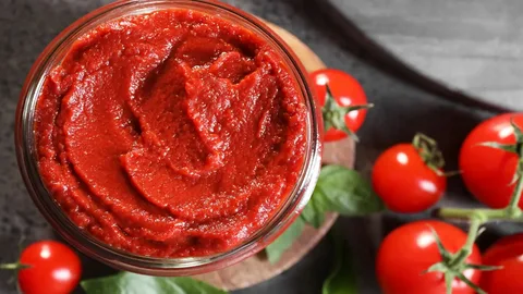 تصویر 4 از رب گوجه فرنگی رژیمی با بافت سبک و ترشی کم